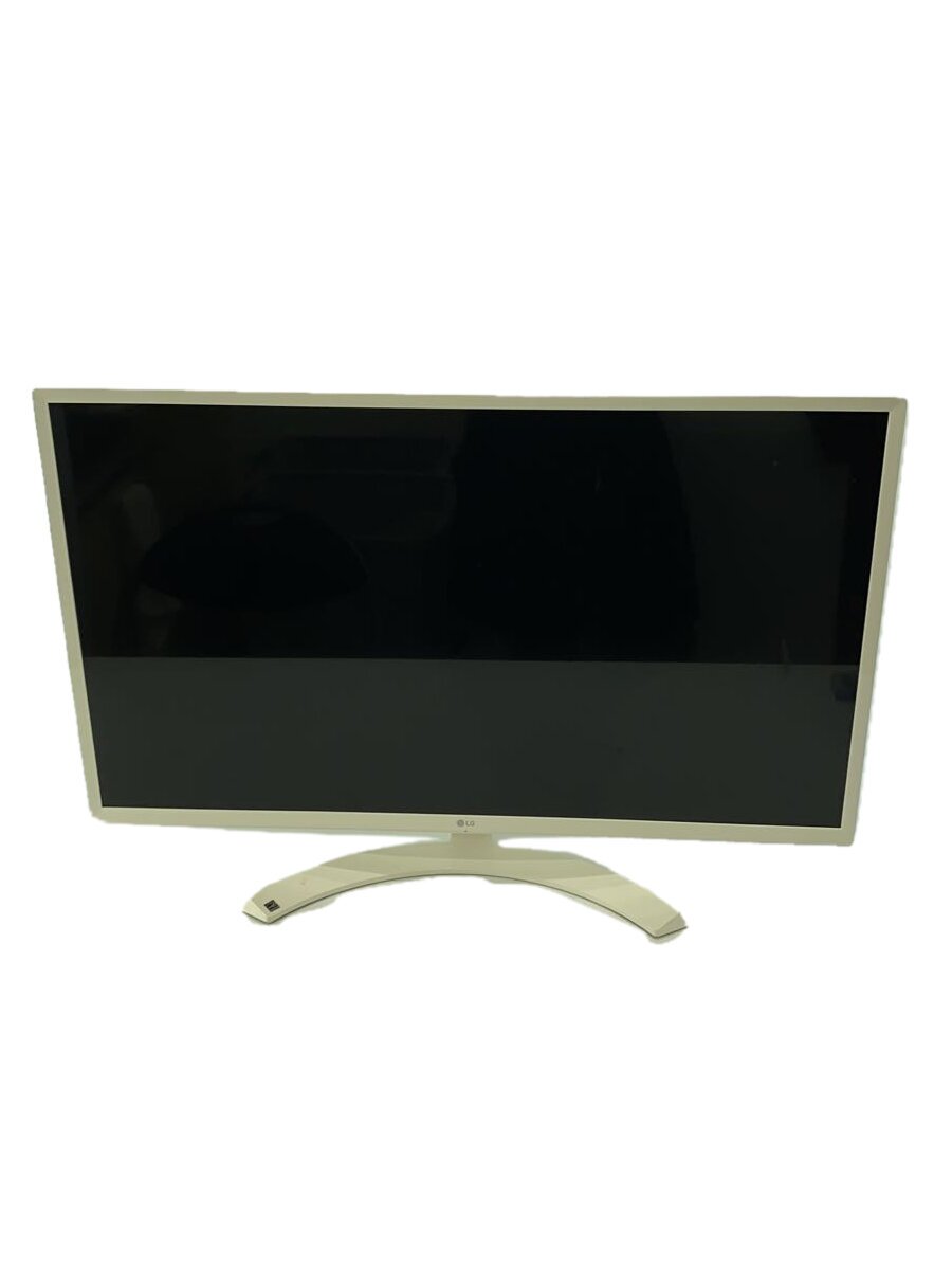 【中古】LG Electronics Japan◆32MP58HQ-W [31.5インチ ホワイト]/本体のみ/電源コード類・説明書無し【パソコン】