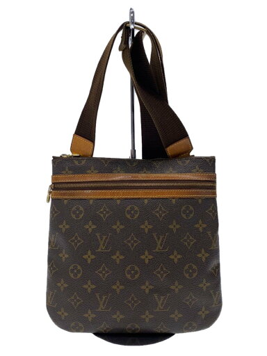 【中古】LOUIS VUITTON◆ポシェット・ボスフォール_モノグラム・キャンバス_BRW/PVC/ブラウン/モノグラム【バッグ】 【中古】LOUIS VUITTON◆ポシェット・ボスフォール_モノグラム・キャンバス_BRW/PVC/ブラウン/モノグラム【バッグ】