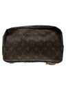 【中古】LOUIS VUITTON◆トゥルース・トワレット28_モノグラム・キャンバス_BRW/PVC/BRW【バッグ】