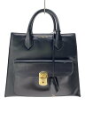【中古】BALENCIAGA◆ハンドバッグ/レザー/BLK/538735【バッグ】