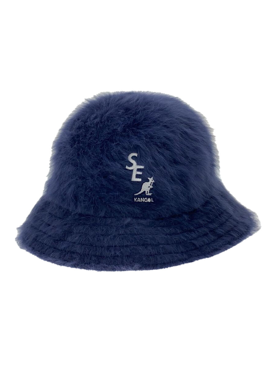 【中古】WIND AND SEA◆FURGORA CASUAL/ハット/L/アンゴラ/NVY/レディース/K3017ST【服飾雑貨他】