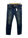 【中古】HYSTERIC GLAMOUR◆ボトム/34/コットン/IDG/無地/02191AP17//【メンズウェア】