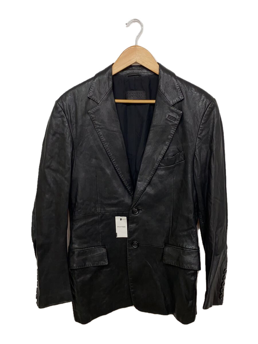 【中古】BARNEYS NEWYORK◆レザージャケット・ブルゾン/38/牛革/BLK/1108962【メンズウェア】