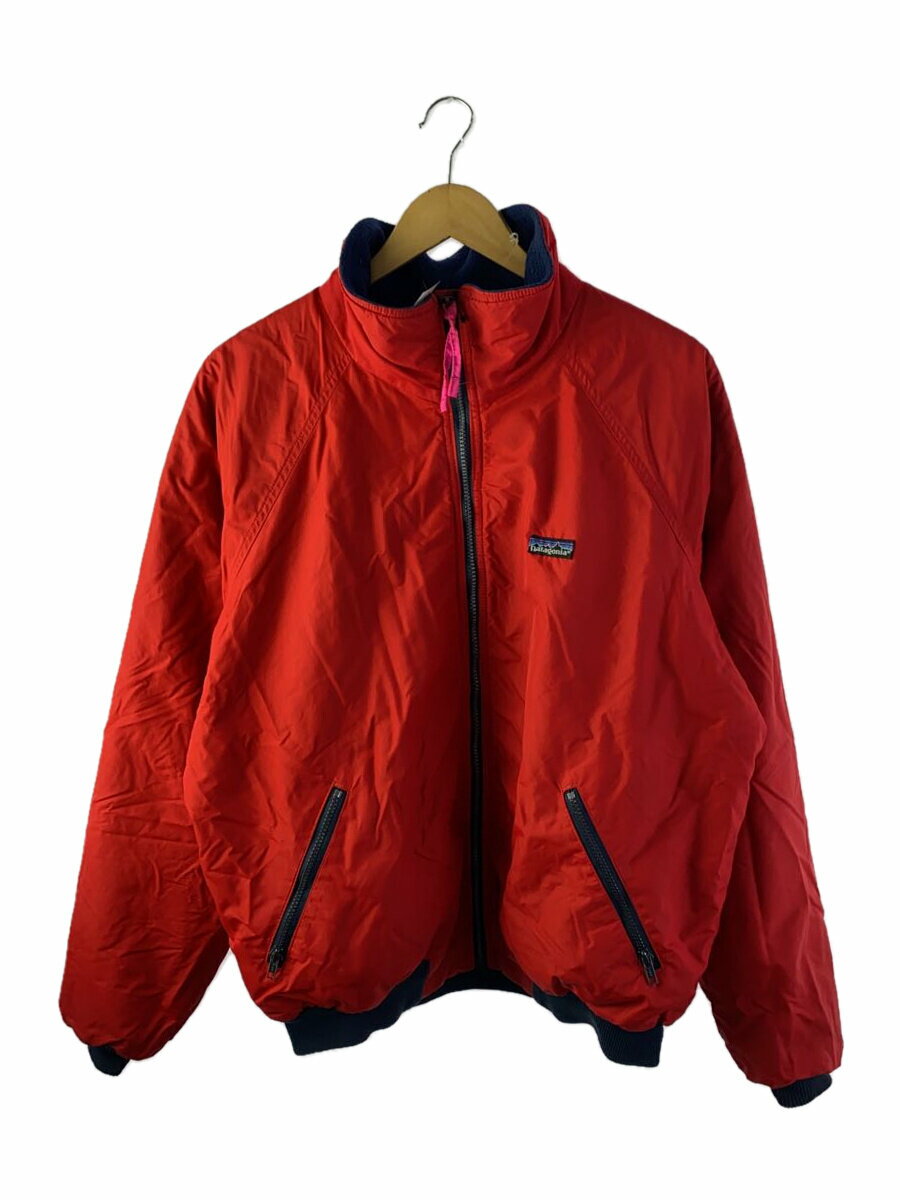 【中古】patagonia◆フリースジャケット/XL/ポリエステル/RED/28101//【メンズウェア】