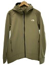 【中古】THE NORTH FACE◆APEX THERMAL HOODIE_エイペックスサーマルフーディ/XL/ポリエステル/KHK/無地【メンズウェア】