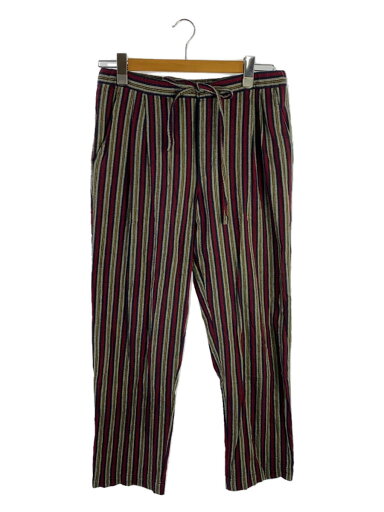 【中古】FRANKLEDER◆ストレートパンツ/XS/コットン/BRD/ストライプ【メンズウェア】 【中古】FRANKLEDER◆ストレートパンツ/XS/コットン/BRD/ストライプ【メンズウェア】
