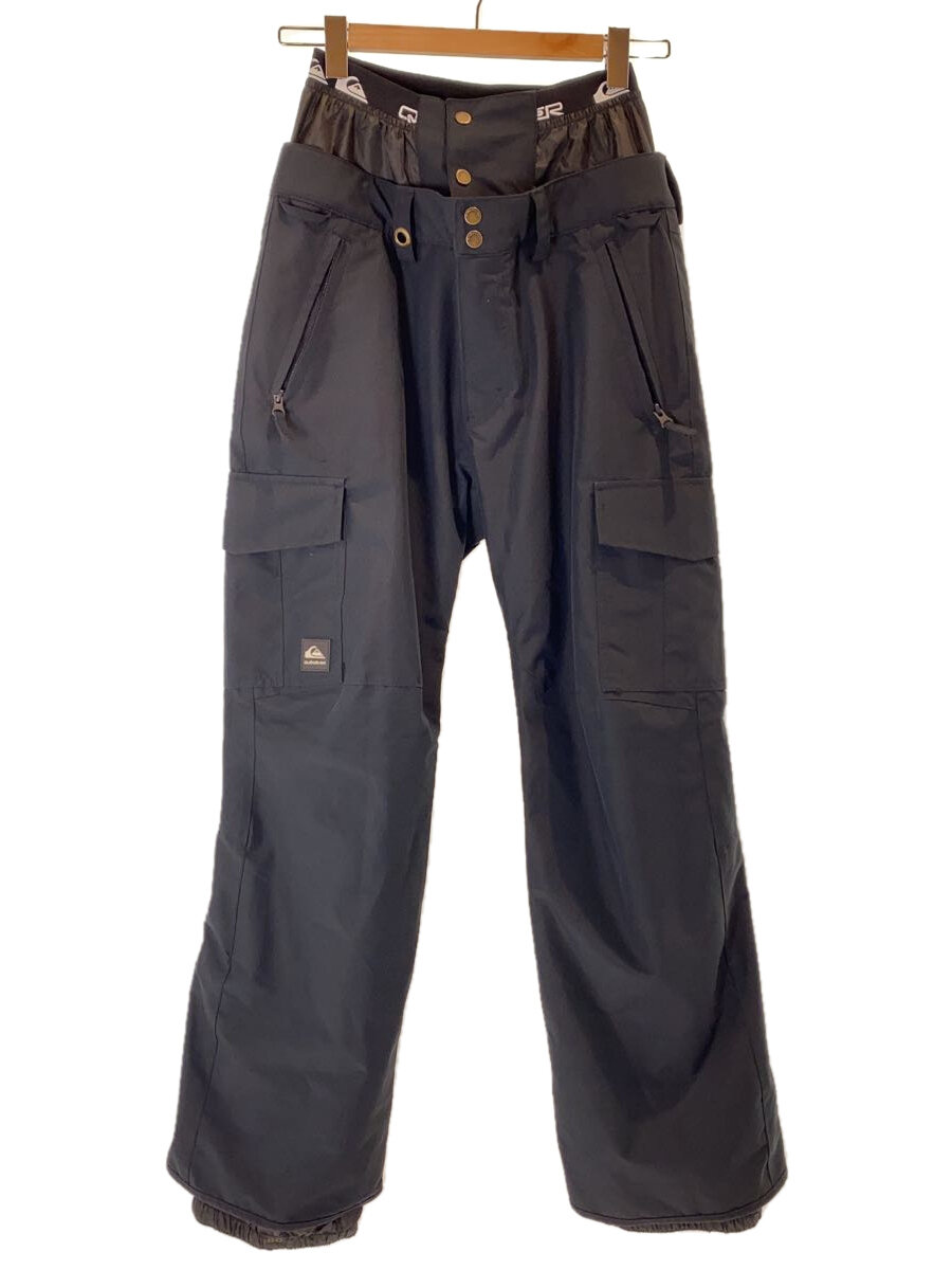 【中古】QUIKSILVER◆ウェアー/S/BLK/EQYTP03196/ボトム【スポーツ】