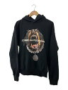 【中古】COMME des FUCKDOWN/パーカー/M/コットン/ブラック/762324010-0005【メンズウェア】