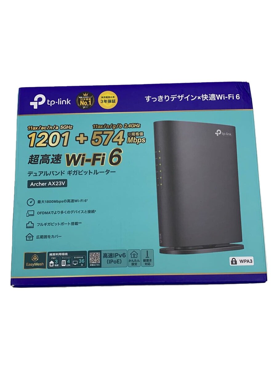 【中古】tp-link◆パソコン周辺機器/Archer AX23V【パソコン】