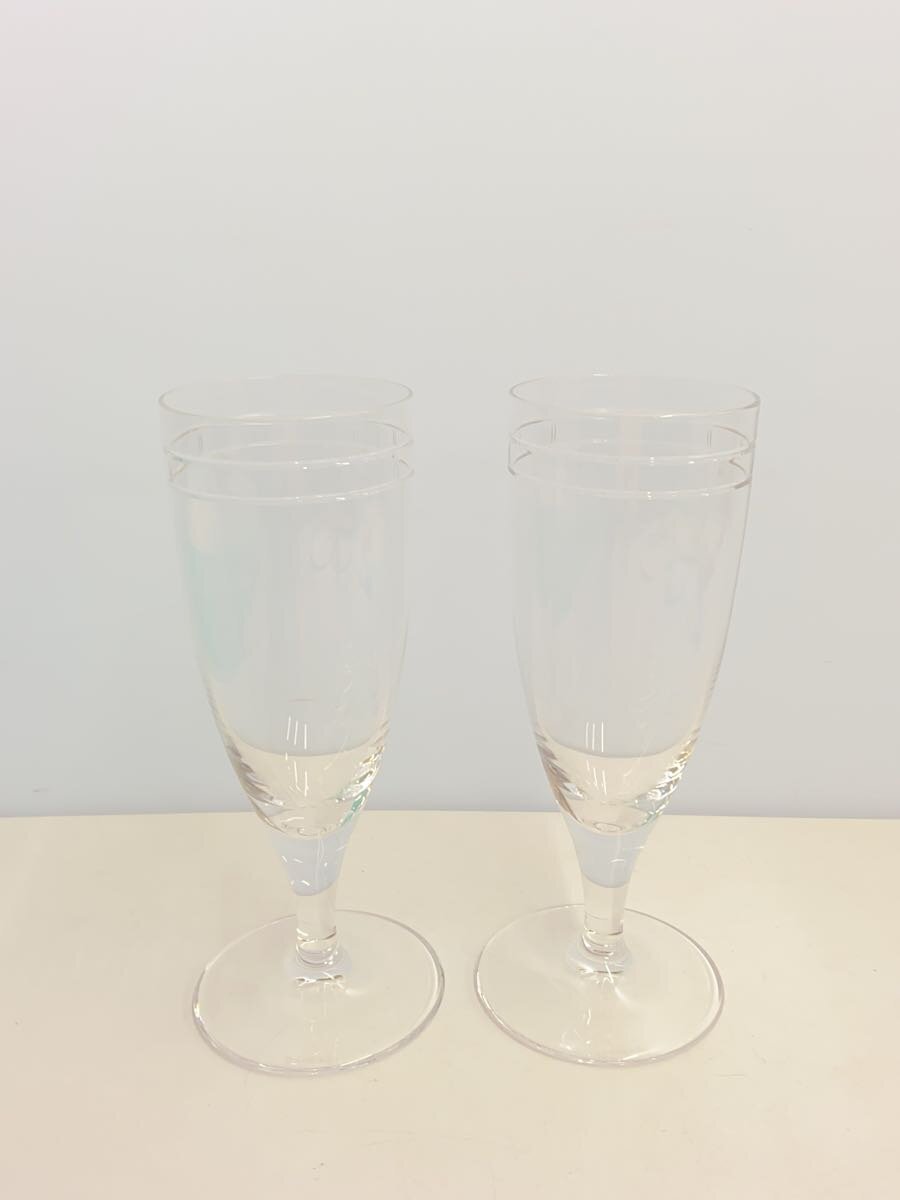 【中古】TIFFANY&Co.◆アトラスピルスナー/シャンパングラス/グラス/2点セット/CLR【キッチン用品】