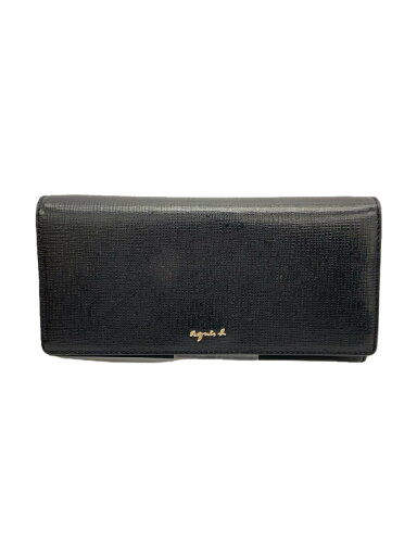 【中古】agnes b.◆長財布/レザー/BLK/無地/レディース/0254-VLY7【服飾雑貨他】 【中古】agnes b.◆長財布/レザー/BLK/無地/レディース/0254-VLY7【服飾雑貨他】