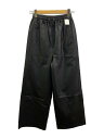 【中古】MAISON SPECIAL◆ボトム/36/フェイクレザー/BLK/21232465310【レディースウェア】