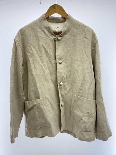 【中古】STILL BY HAND◆カバーオール/48/リネン/CRM/無地/2301LUSC-B01【メンズウェア】 【中古】STILL BY HAND◆カバーオール/48/リネン/CRM/無地/2301LUSC-B01【メンズウェア】