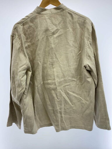 【中古】STILL BY HAND◆カバーオール/48/リネン/CRM/無地/2301LUSC-B01【メンズウェア】