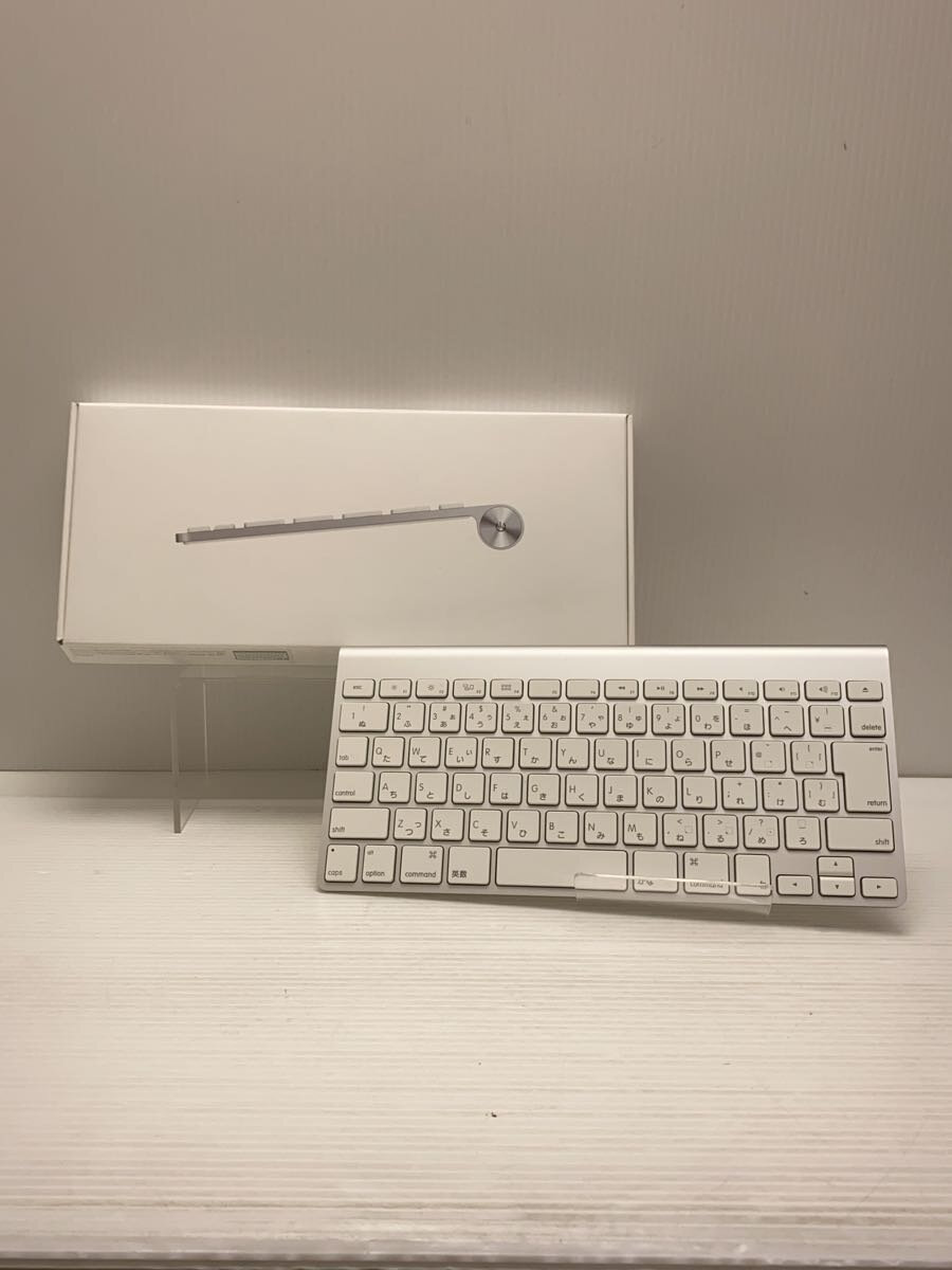 【中古】Apple◆キーボード Apple Wireless Keyboard (JIS) MC184J/B A1314【パソコン】