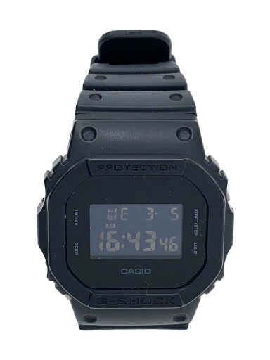 【中古】CASIO◆クォーツ腕時計/デジタル/ラバー/BLK/BLK/DW-5600BB【服飾雑貨他】 【中古】CASIO◆クォーツ腕時計/デジタル/ラバー/BLK/BLK/DW-5600BB【服飾雑貨他】