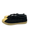 【中古】UNDERCOVER◆11AW/ANTIDEVIL SECURITY/レザーパッチワークローカットスニーカー/ブラック/H6F07-1【シューズ】
