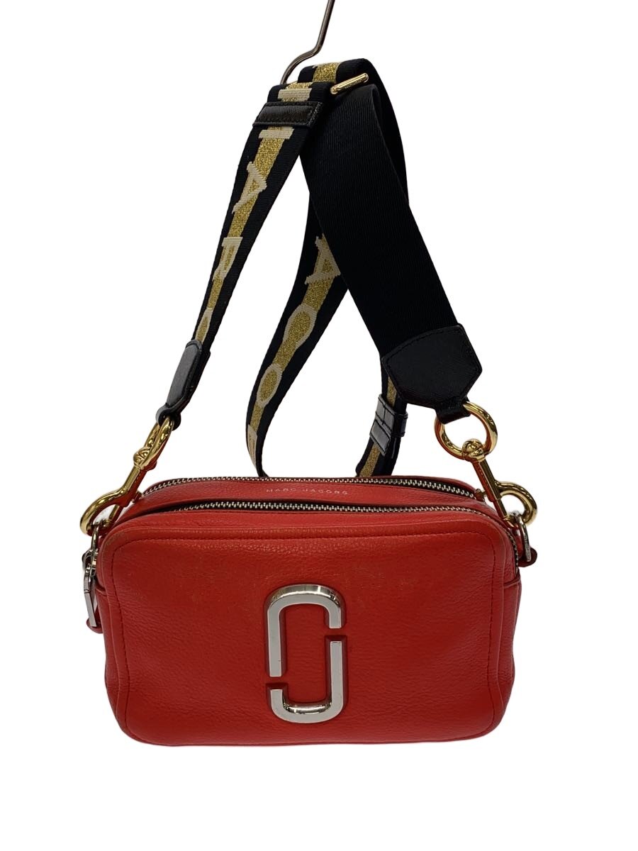 MARC JACOBS - 【中古】MARC JACOBS◆ショルダーバッグ/レザー/RED/M0014591【バッグ】