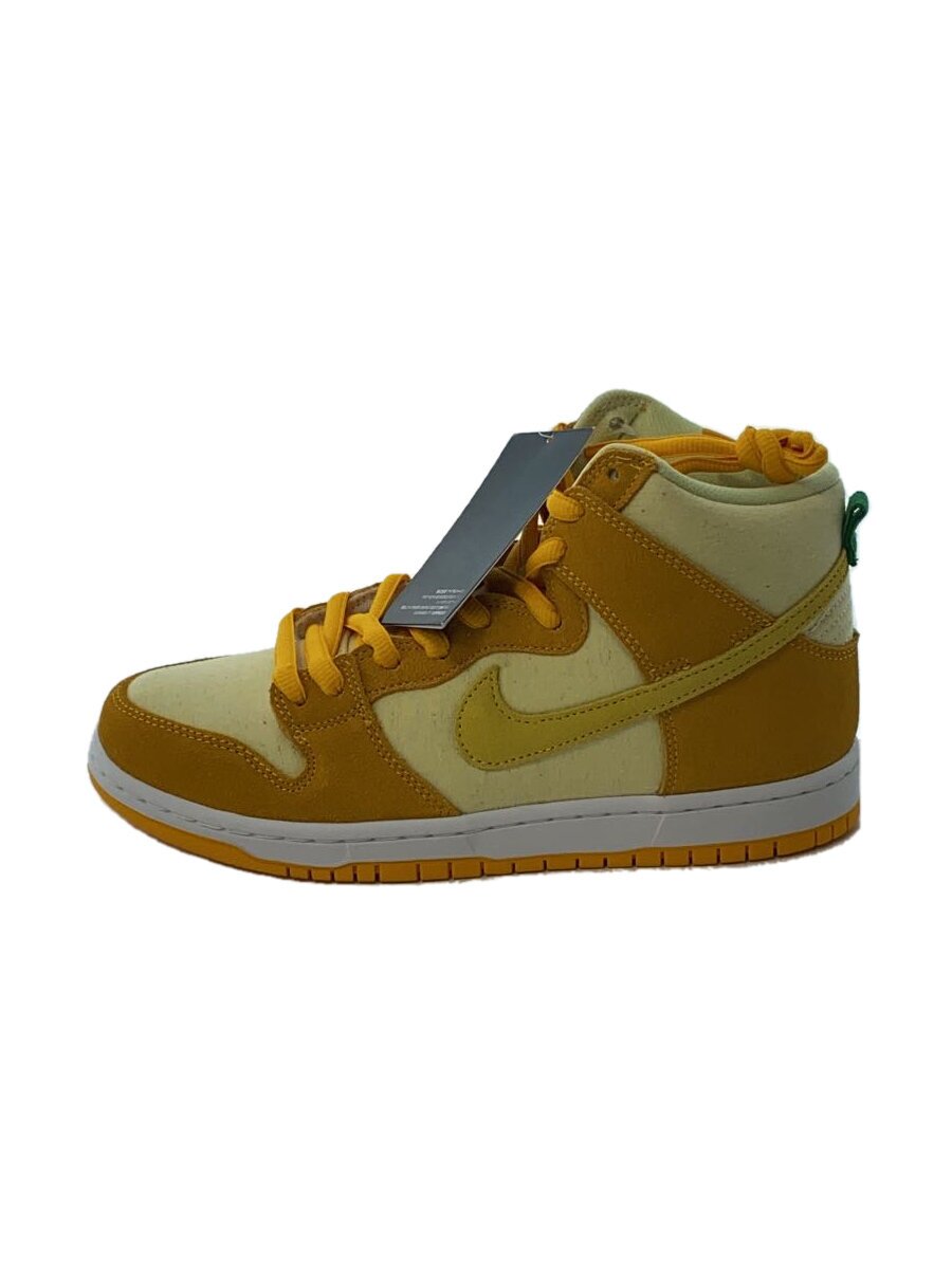 NIKE◆ハイカットスニーカー/26cm/YLW/DM0808-700
