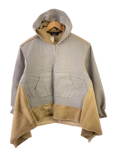 【中古】UNDERCOVER◆ジップパーカー/--/ポリエステル/GRY/UC2D1801【メンズウェア】 【中古】UNDERCOVER◆ジップパーカー/--/ポリエステル/GRY/UC2D1801【メンズウェア】