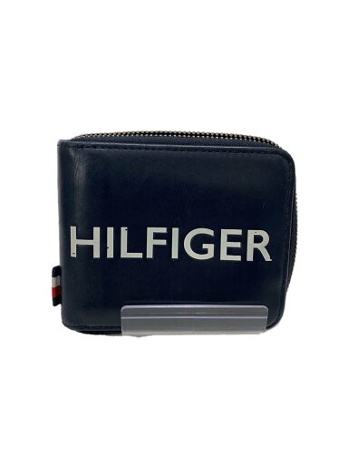 【中古】TOMMY HILFIGER◆2つ折り財布/レザー/BLK/メンズ【服飾雑貨他】 【中古】TOMMY HILFIGER◆2つ折り財布/レザー/BLK/メンズ【服飾雑貨他】