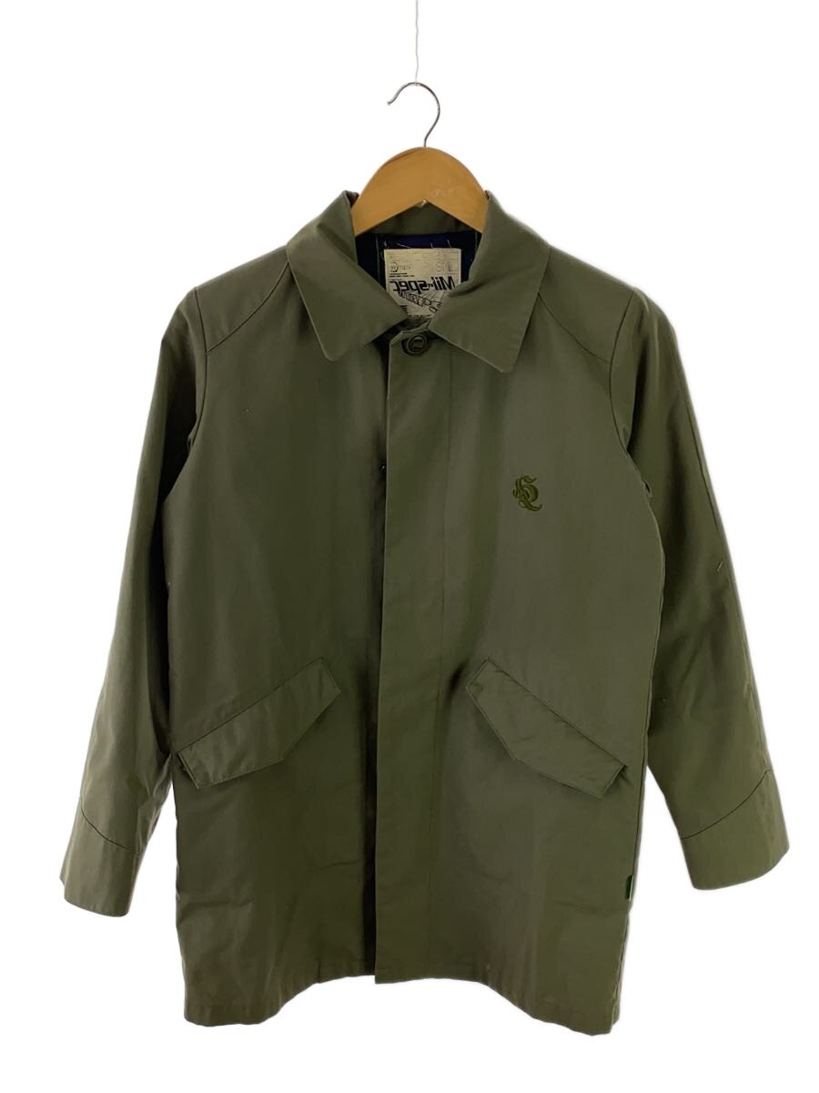 【中古】WTAPS◆Field Jacket/ジャケット/S/ポリエステル/KHK/無地/TSDT-MIL21【メンズウェア】