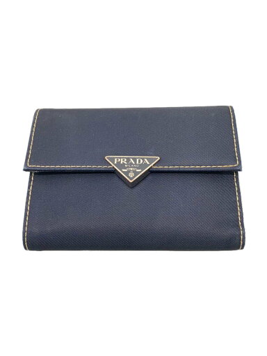 【中古】PRADA◆3つ折り財布/ナイロン/BLK/無地/レディース【服飾雑貨他】 【中古】PRADA◆3つ折り財布/ナイロン/BLK/無地/レディース【服飾雑貨他】