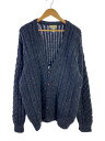 【中古】L.L.Bean◆カーディガン(厚手)/XL/ウール/GRY/無地//【メンズウェア】