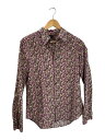 【中古】Paul Smith◆長袖シャツ/L/コットン/マルチカラー/総柄//【メンズウェア】(4)
