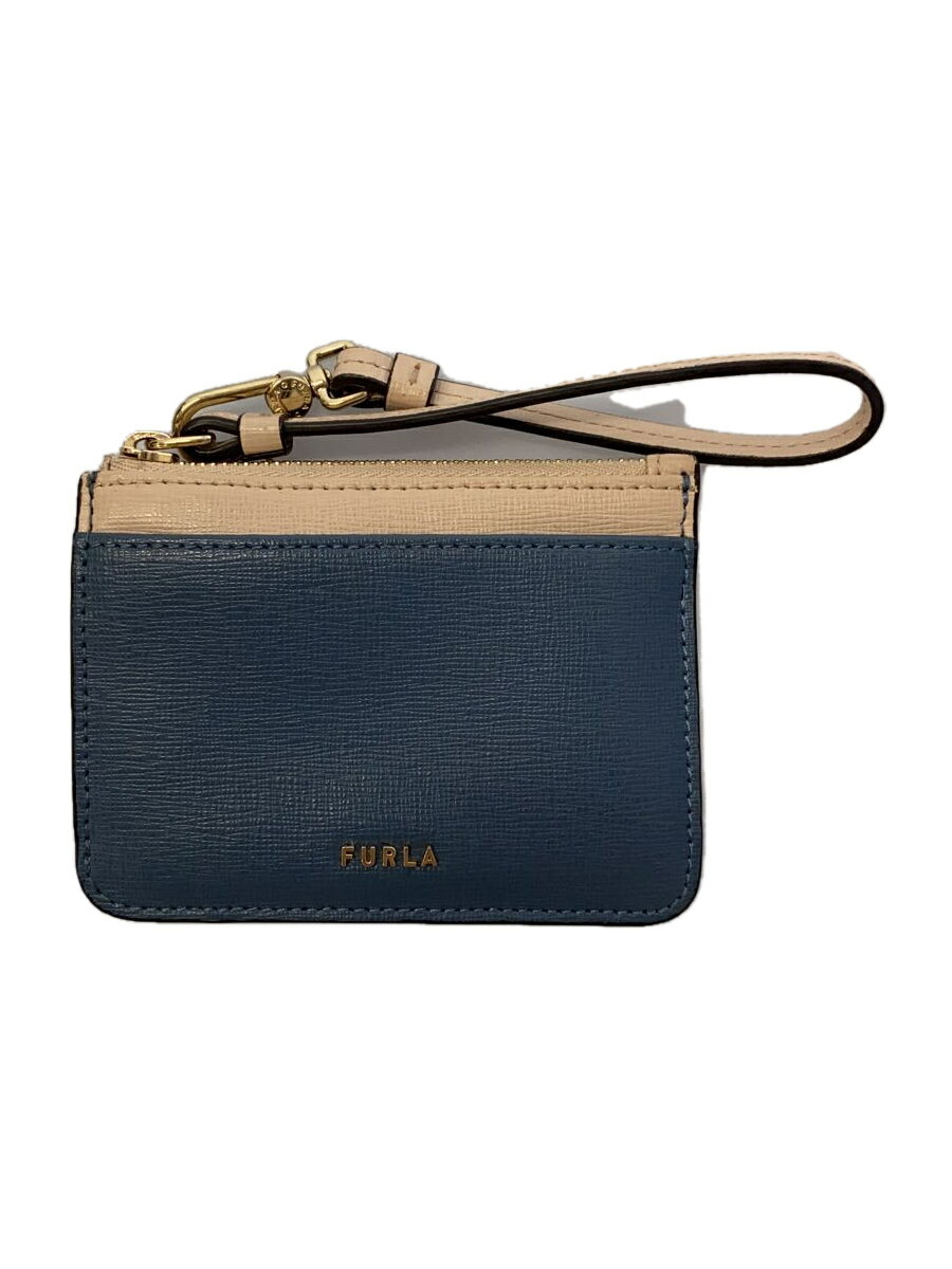 【中古】FURLA◆カードケース/レザー