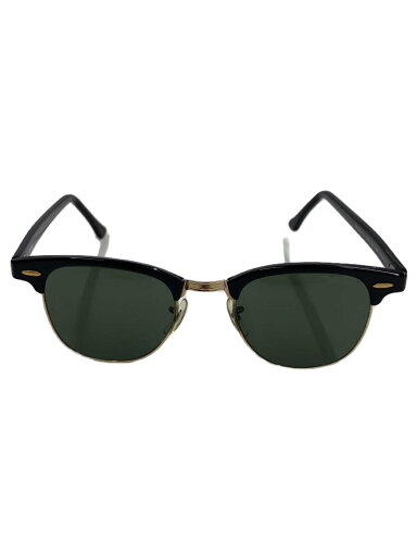 【中古】Ray-Ban◆サングラス/ウェリントン/プラスチック/BLK/GRN/メンズ/W0365/歪み有【服飾雑貨他】 【中古】Ray-Ban◆サングラス/ウェリントン/プラスチック/BLK/GRN/メンズ/W0365/歪み有【服飾雑貨他】