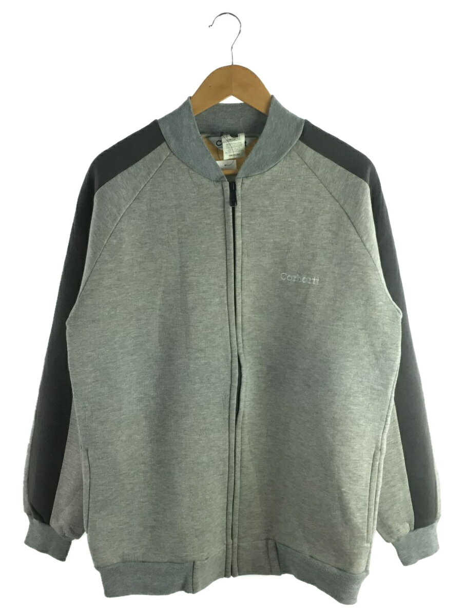 【中古】Carhartt◆ブルゾン/M/ポリエステル/GRY/05570-02【メンズウェア】