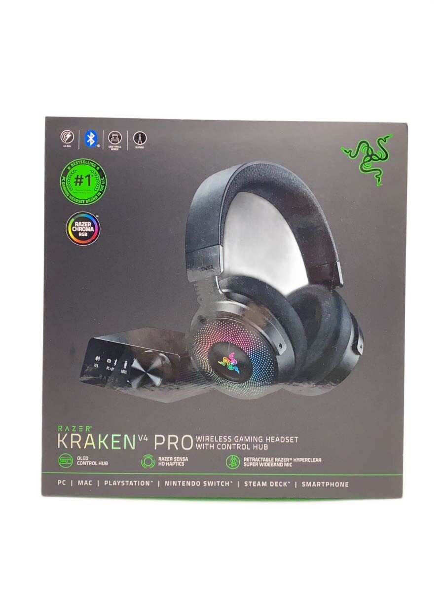 乐天商城 - 【中古】Razer◆ヘッドホン/RZ04-05160100-R3M1/KRAKEN V4 PRO【家電・ビジュアル・オーディオ】