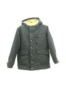 【中古】patagonia◆ジャケット/XS/ナイロン/グレー【キッズ】