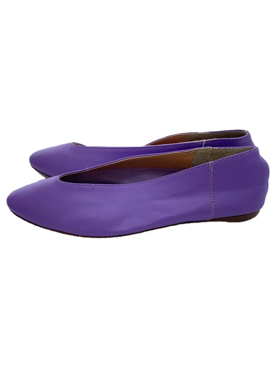 【中古】フラットパンプス/36/パープル//【シューズ】
