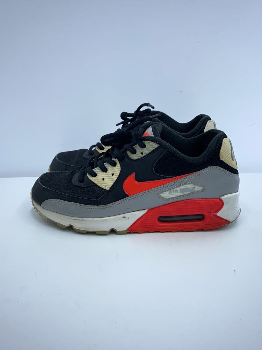 【中古】NIKE◆AIR MAX 90 ESSENTIAL/エアマックスエッセンシャル/ブラック/AJ1285-012/26cm/BLK【シューズ】