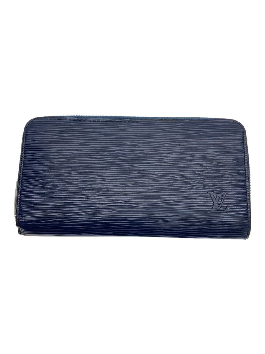 Rakuten - 【中古】LOUIS VUITTON◆ジッピー・ウォレット_エピ_NVY/レザー/NVY/メンズ【服飾雑貨他】