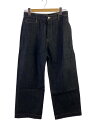 【中古】STUDIO NICHOLSON◆ボトム/S/コットン/IDG/51-10-722017/PYAD SELVEDGE DENIM SUEDE HEAD/...