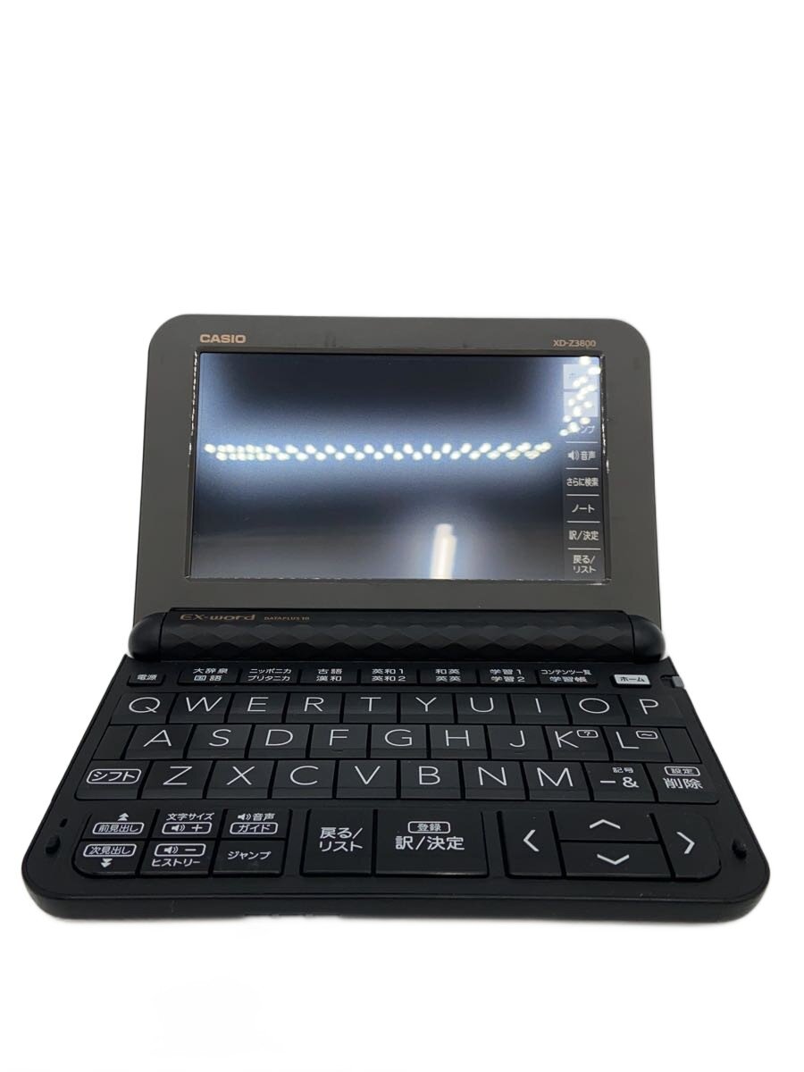 【中古】CASIO◆電子辞書 エクスワード XD-Z3800BK [ブラック]【家電・ビジュアル・オーディオ】