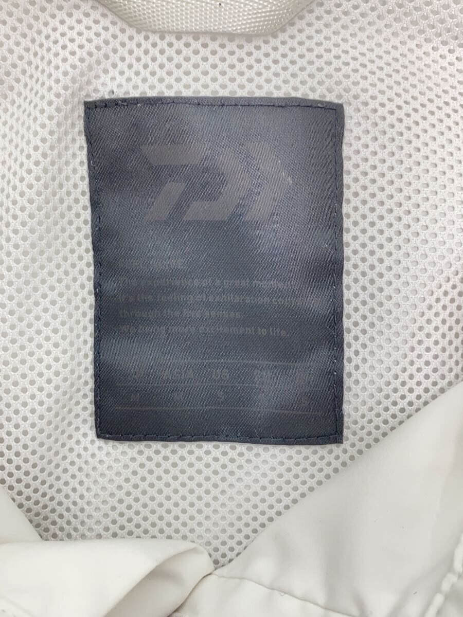 【中古】DAIWA◆長袖シャツ/M/ポリエステル/WHT/無地/BE-84020W//【メンズウェア】