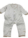 【中古】EMPORIO ARMANI◆セットアップ/80cm/コットン/WHT/花柄【キッズ】