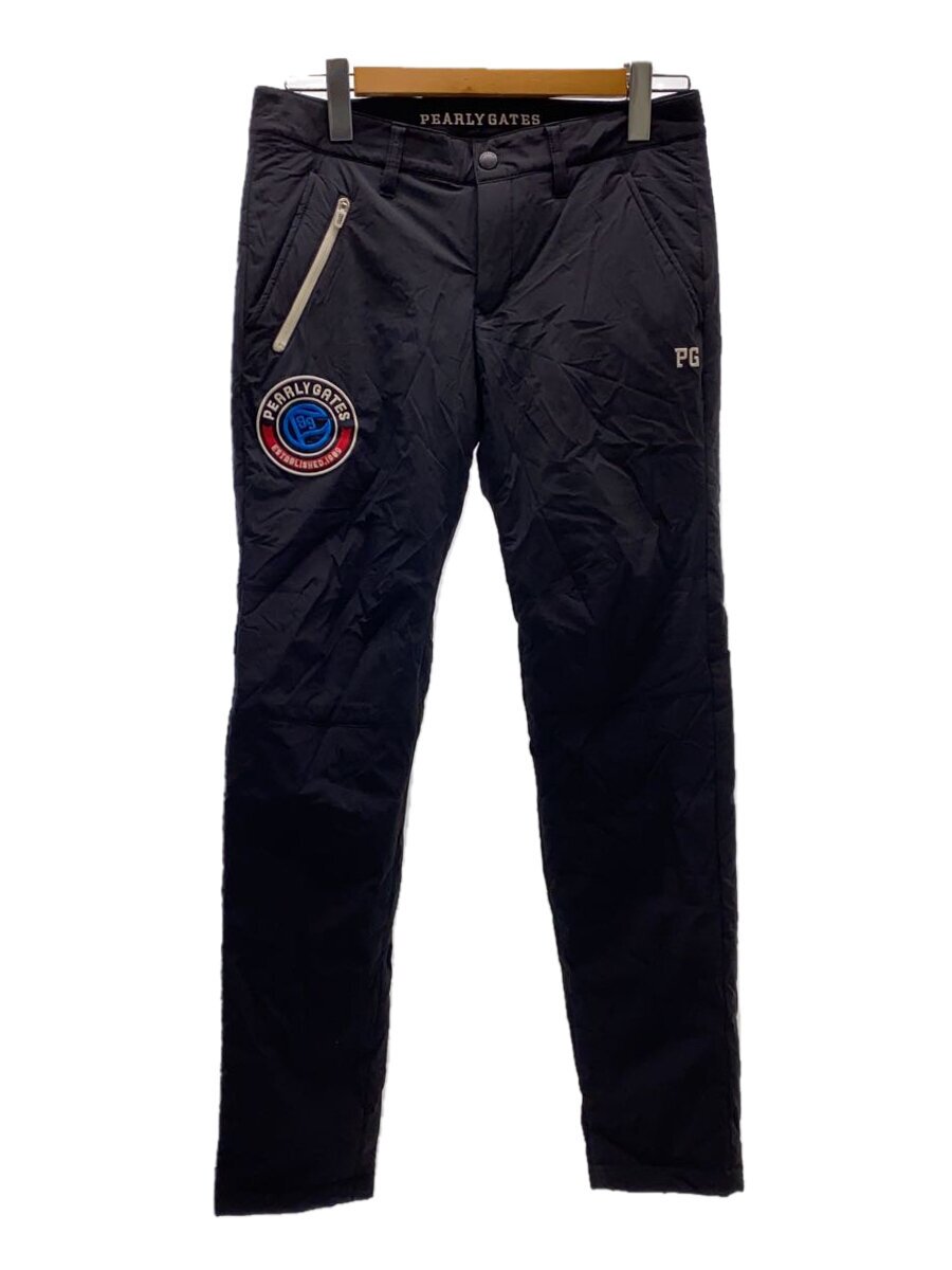【中古】PEARLY GATES◆スポーツウェアー/2/BLK/055-7131150/中綿パンツ【スポーツ】