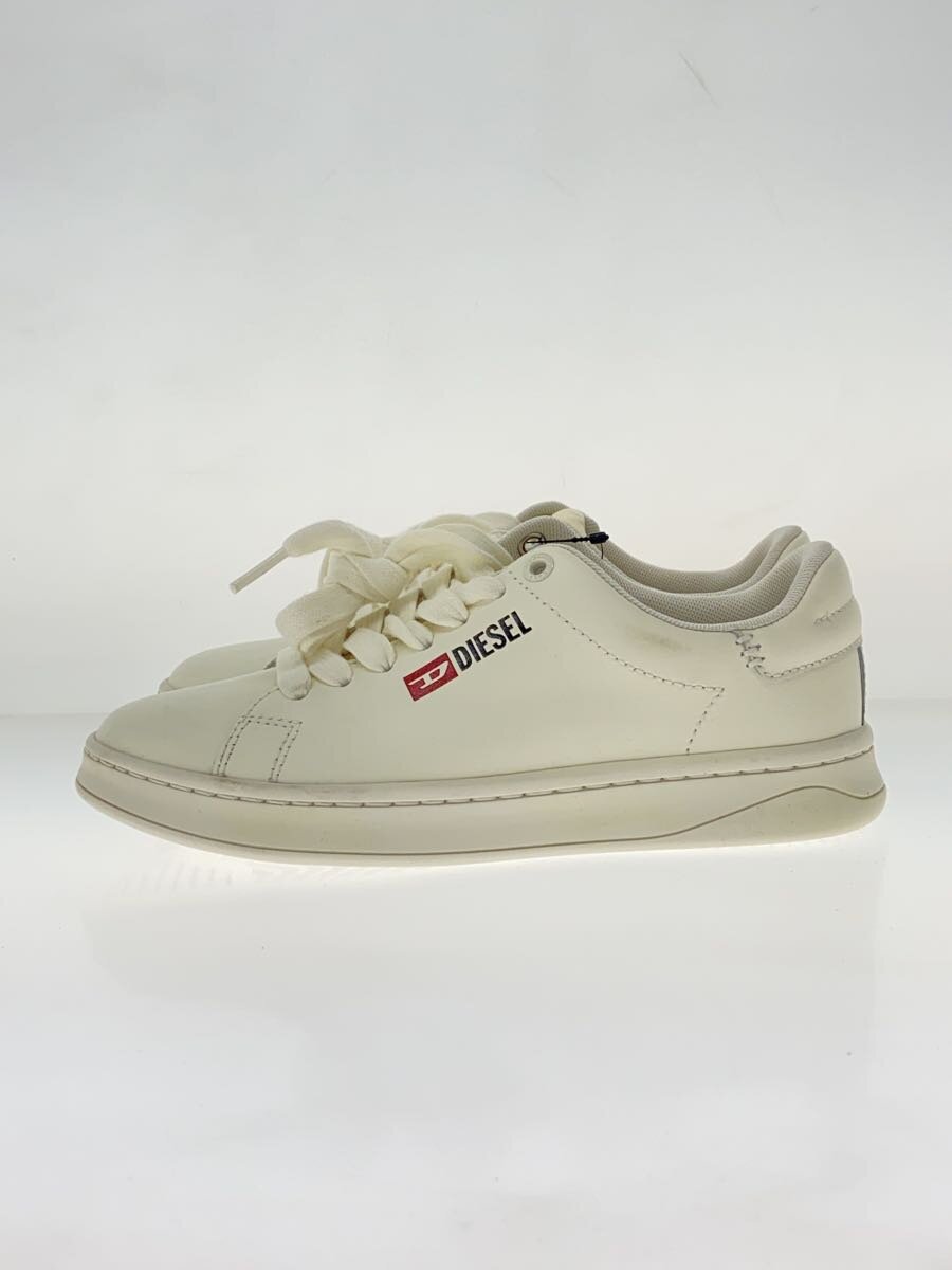 【中古】DIESEL◆S-ATHENE LOW W/ローカットスニーカー/23cm/WHT/レザー/Y03214P5591【シューズ】