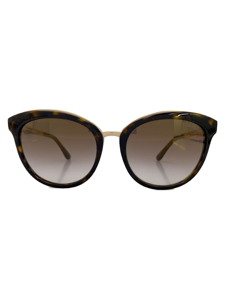 【中古】TOM FORD◆サングラス/ボストン/GLD/BRW/レディース/TF461【服飾雑貨他】