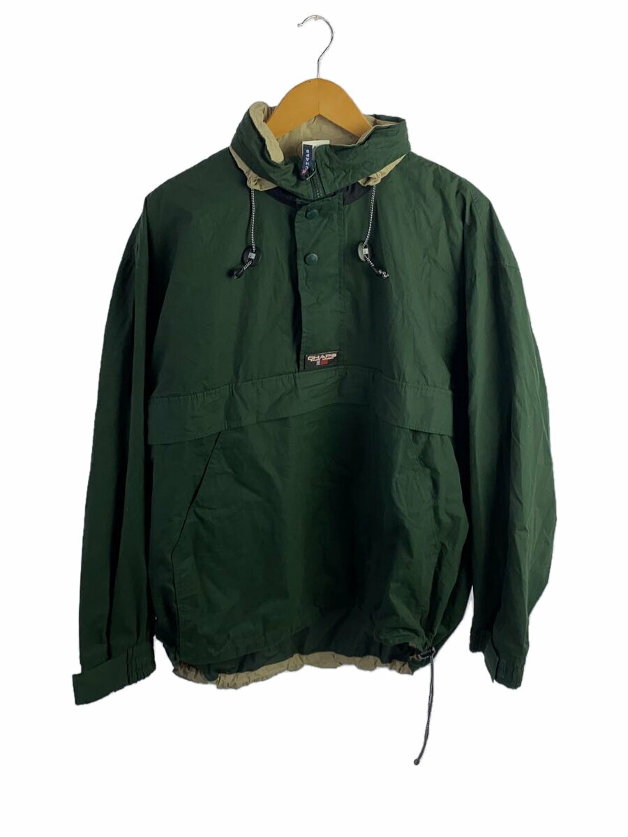 【中古】CHAPS RALPH LAUREN◆アノラックジャケット/M/ポリエステル/GRN//【メンズウェア】