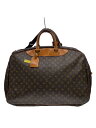 【中古】LOUIS VUITTON◆アリゼ・アン・ポッシュ_モノグラム・キャンバス_BRW/PVC/BRW【バッグ】
