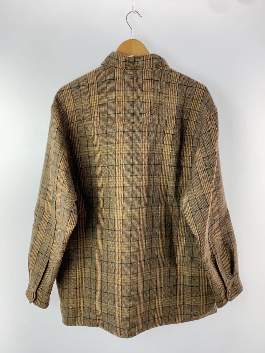 【中古】ADAM ET ROPE◆ジャケット/L/ウール/BRW/チェック/GML-10080-B【メンズウェア】
