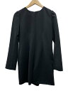 【中古】AMERI◆レディース衣料/S/ポリエステル/BLK/LADY LIKE PUFF SHORT ROMPERS【レディースウェア】
