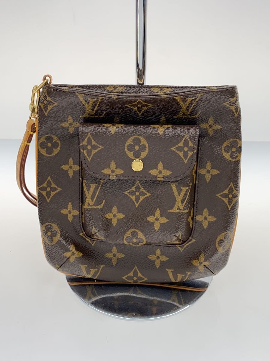 LOUIS VUITTON - 【中古】LOUIS VUITTON◆パルティシオン_モノグラム・キャンバス/PVC/BRW/総柄【バッグ】
