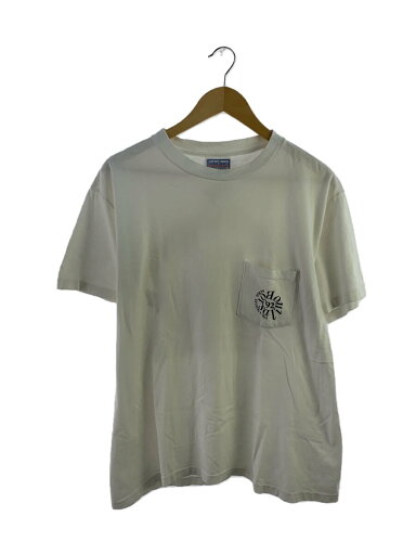 【中古】Tシャツ/L/コットン/WHT/プリント【メンズウェア】 【中古】Tシャツ/L/コットン/WHT/プリント【メンズウェア】
